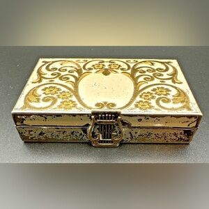Elgin American Powder Compact Music Box Case vintage